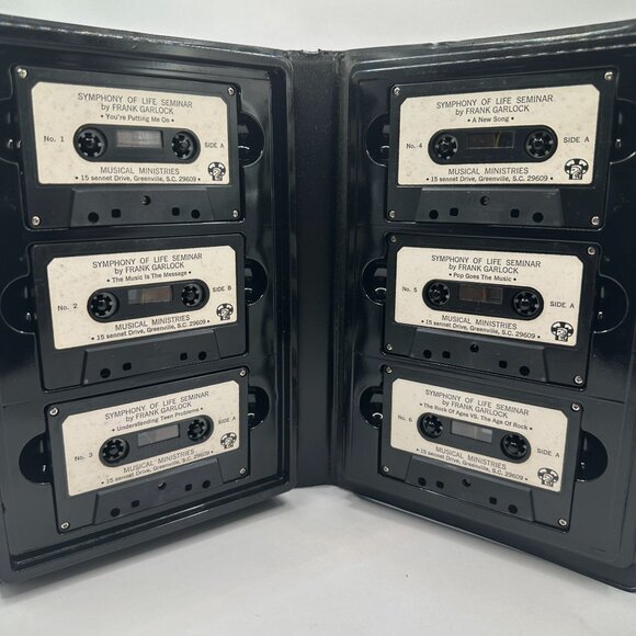 Symphony Of Life Seminar Cassette Tape Set By Frank Garlock Musical Ministries - Picture 3 of 3